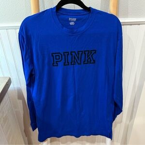Victoria's Secret PINK Royal Blue Tee